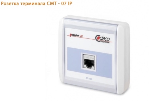 Розетка терминала CMT-07 IP